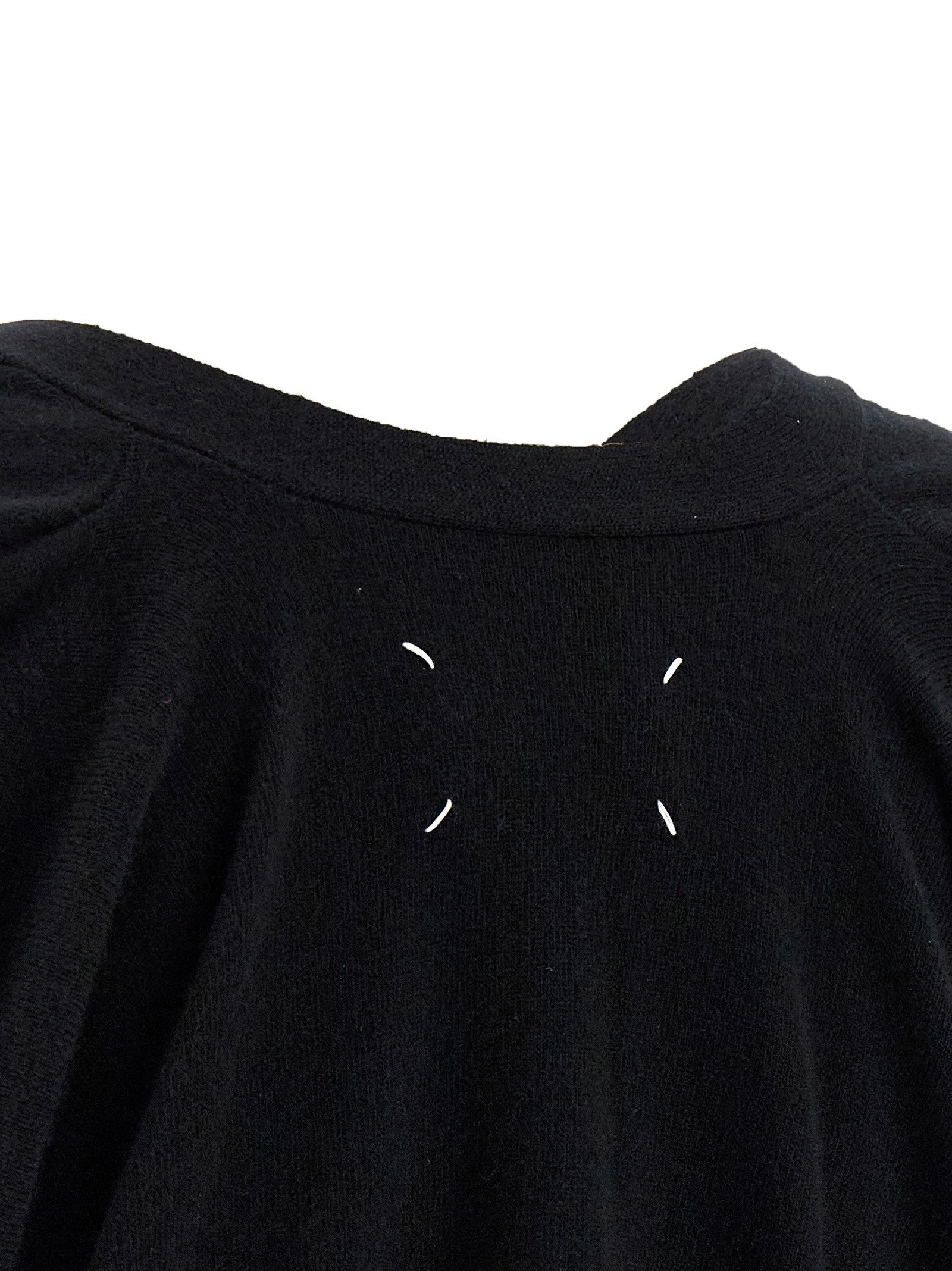 Maison Margiela Four Stitches Cardigan Black