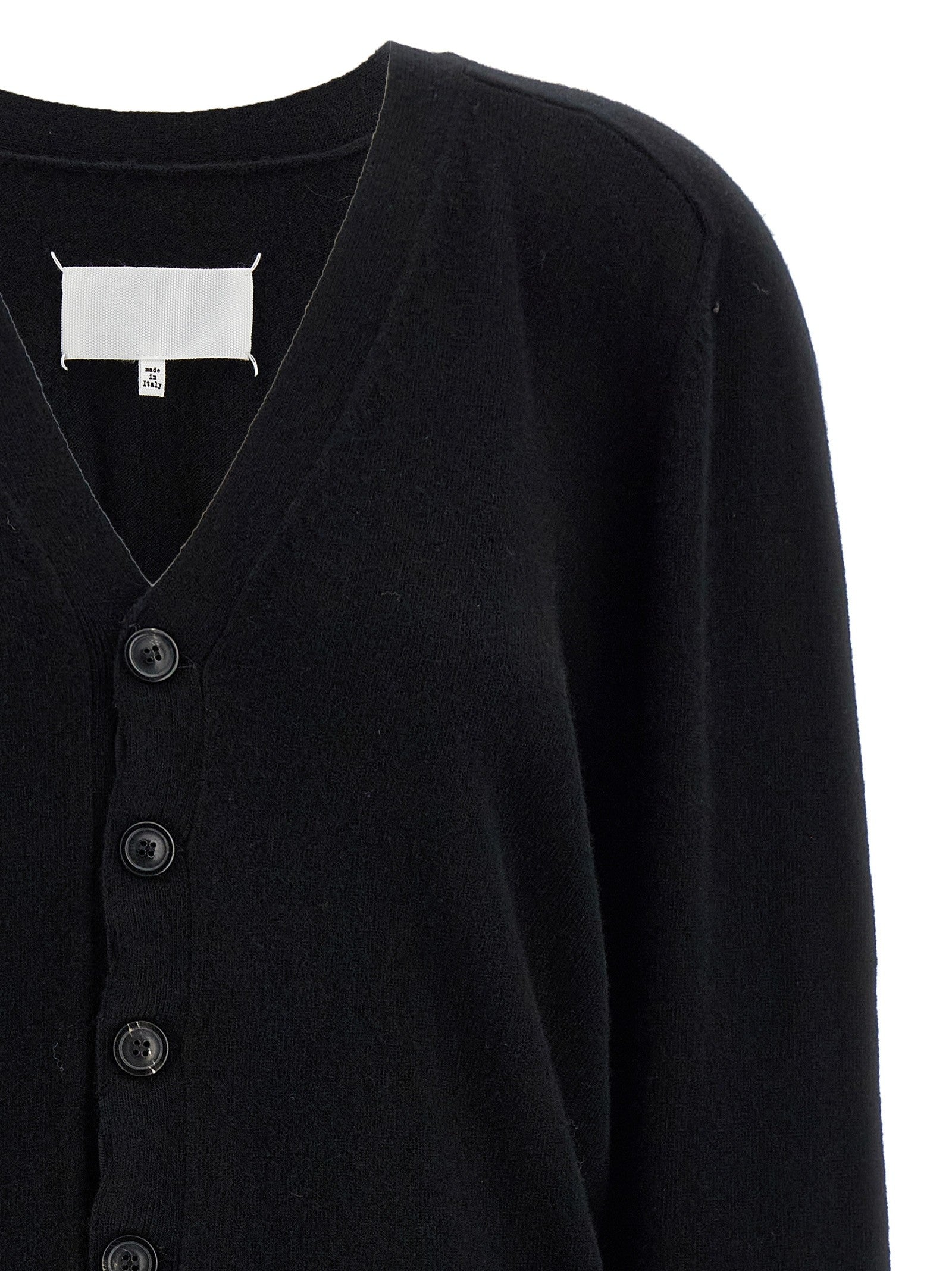 Maison Margiela Four Stitches Cardigan Black