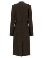 Maison Margiela Four Stitches Coat Brown, view 2