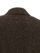 Maison Margiela Four Stitches Coat Brown, view 4