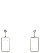 Maison Margiela Four Stitches Earrings Silver