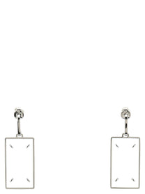 Maison Margiela Four Stitches Earrings Silver
