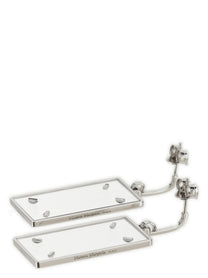 Maison Margiela Four Stitches Earrings Silver