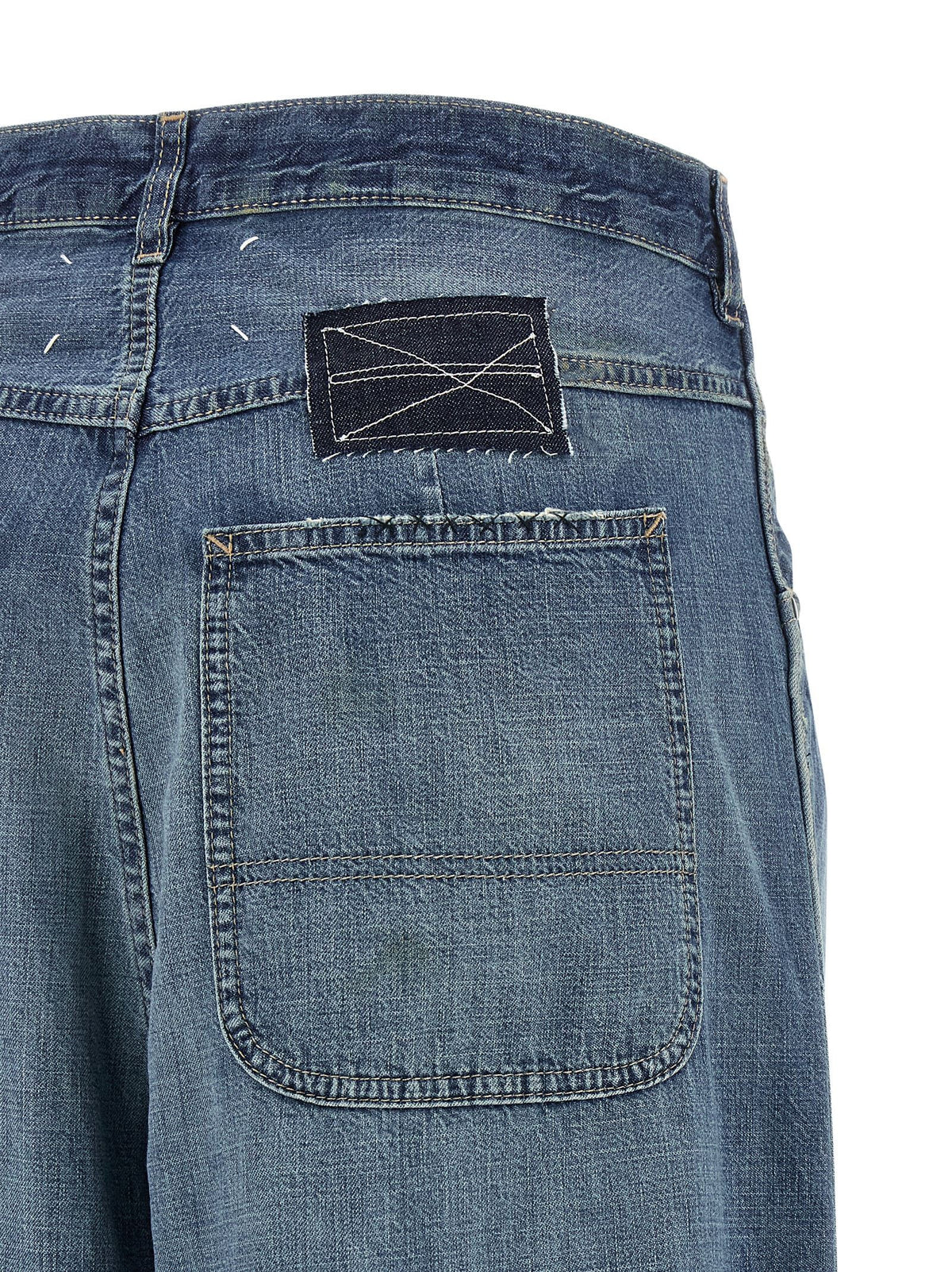 Maison Margiela Four Stitches Jeans Blue, view 4