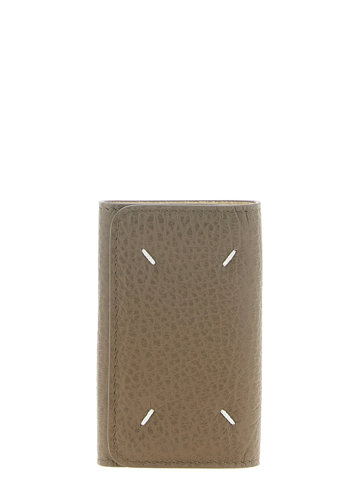 Maison Margiela Four Stitches Keyring Brown