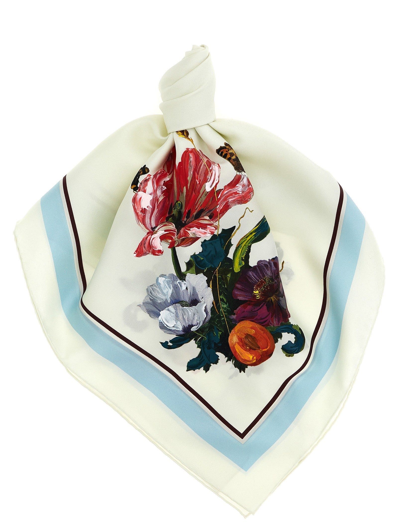 Maison Margiela Four Stitches Scarf White
