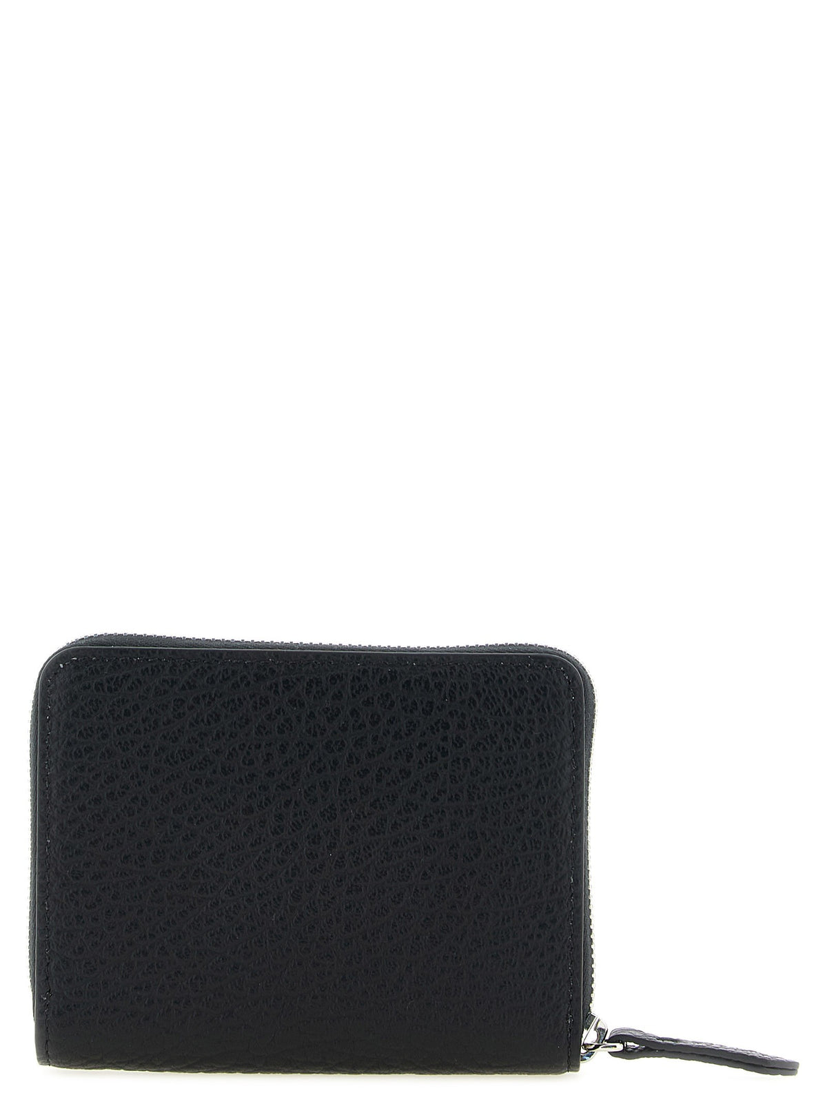 Maison Margiela Women's Four Stitches Small Leather Wallet Black