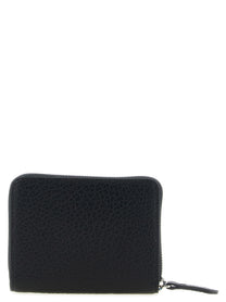 Maison Margiela Women's Four Stitches Small Leather Wallet Black