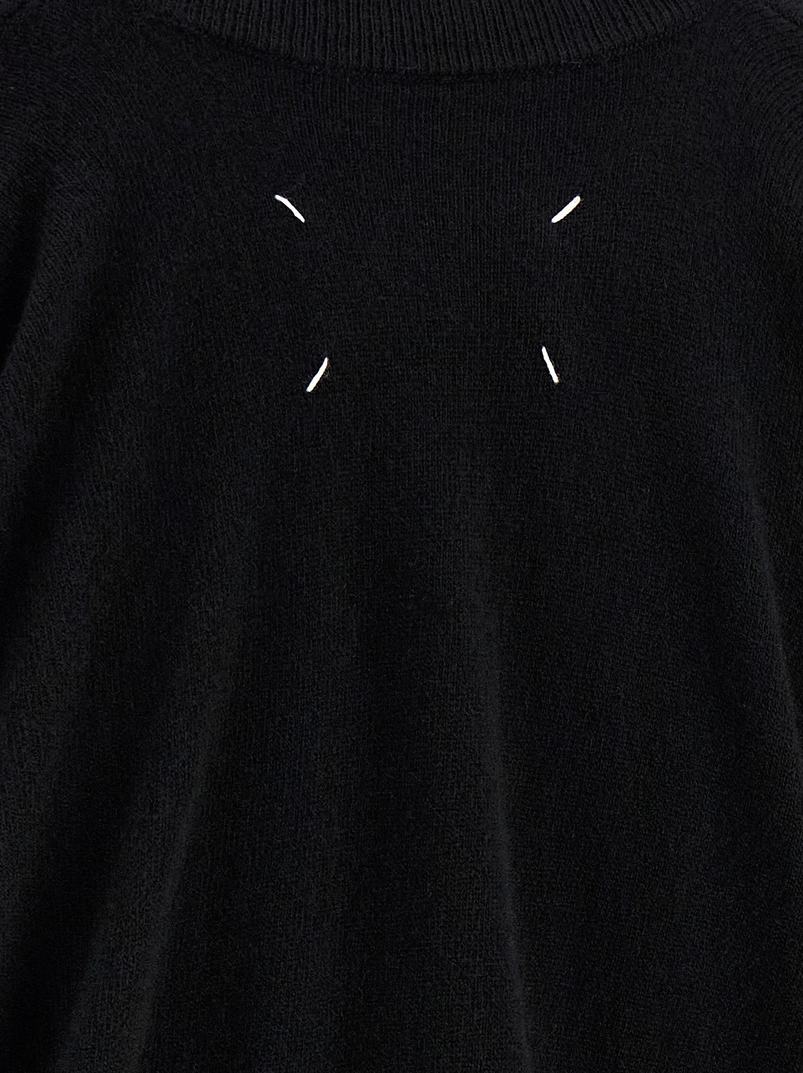 Maison Margiela Four Stitches Sweater Black