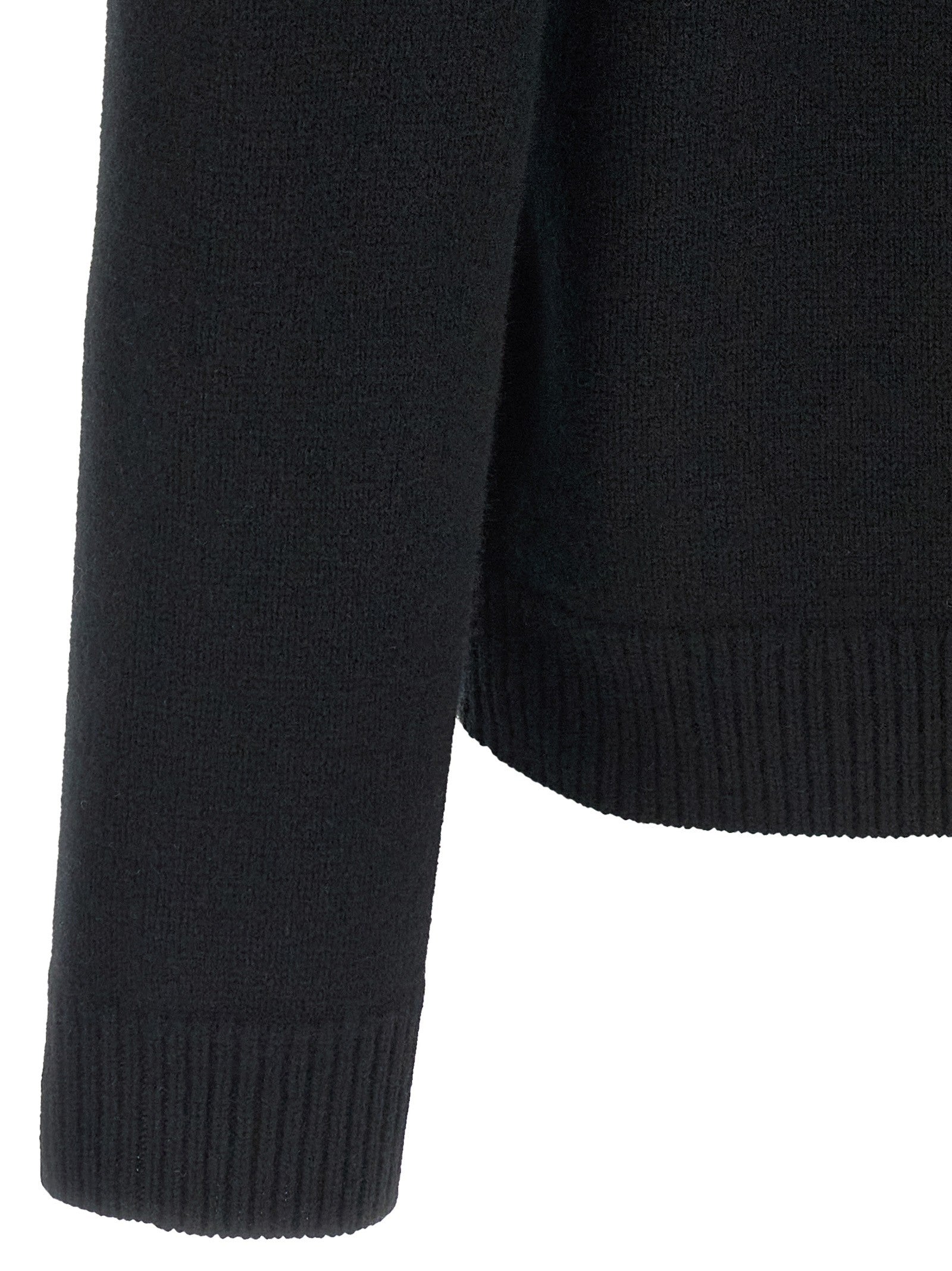 Maison Kitsuné Fox Head Cardigan Black