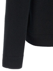 Maison Kitsuné Fox Head Cardigan Black