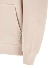 Maison Kitsuné Fox Head Hoodie Beige
