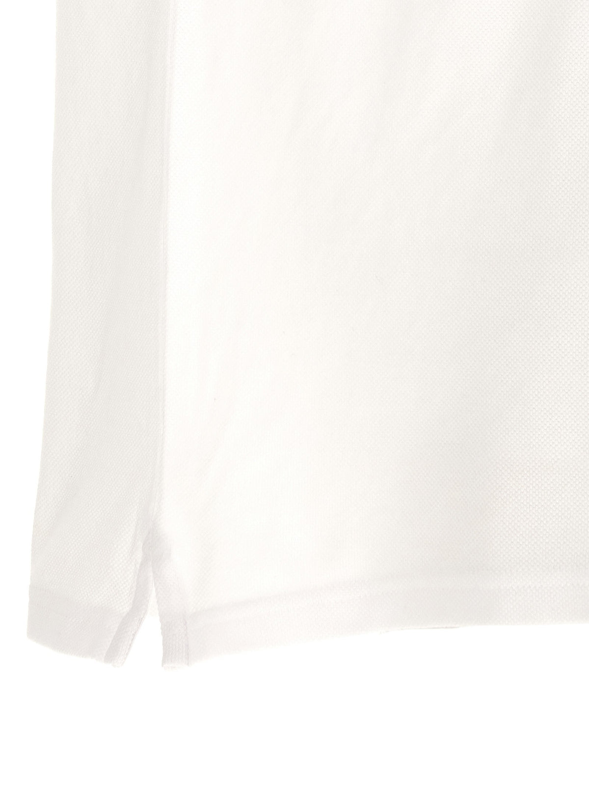 Maison Kitsuné Fox Head Polo Shirt White