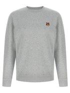 Maison Kitsuné Fox Head Sweatshirt Grey