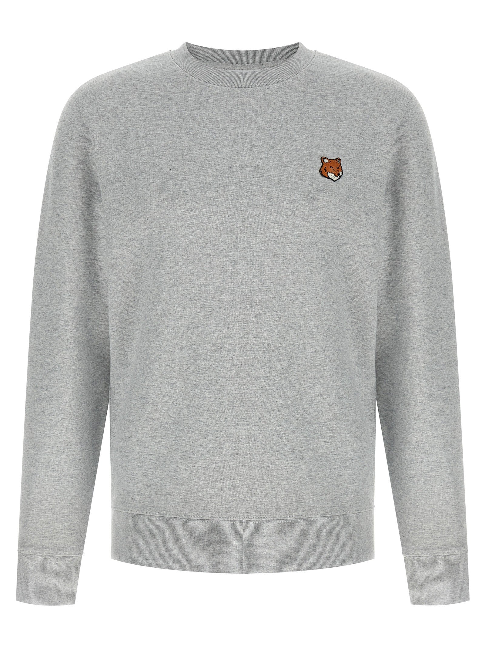 Maison Kitsuné Fox Head Sweatshirt Grey