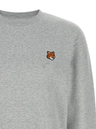 Maison Kitsuné Fox Head Sweatshirt Grey, view 3
