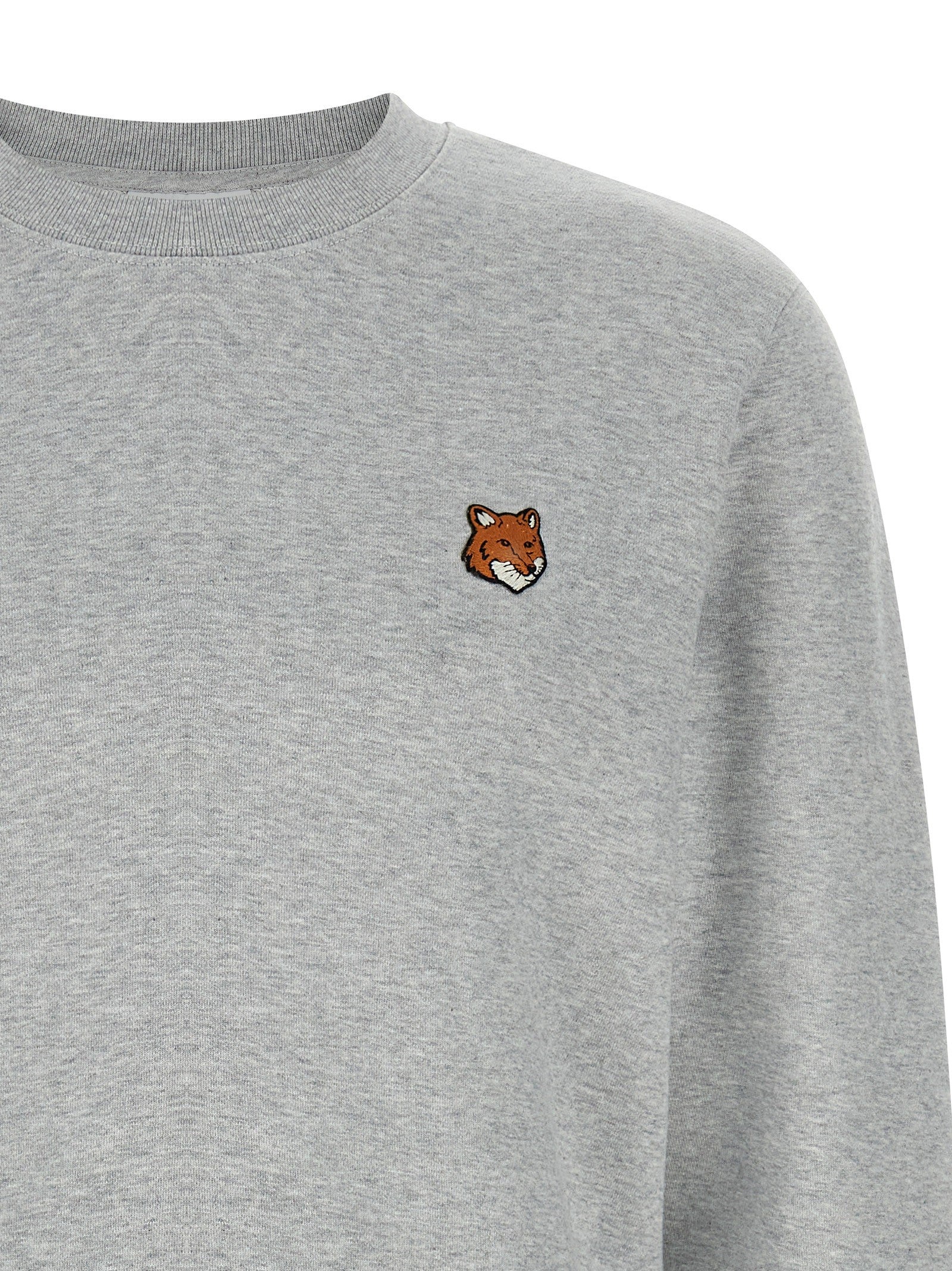 Maison Kitsuné Fox Head Sweatshirt Grey