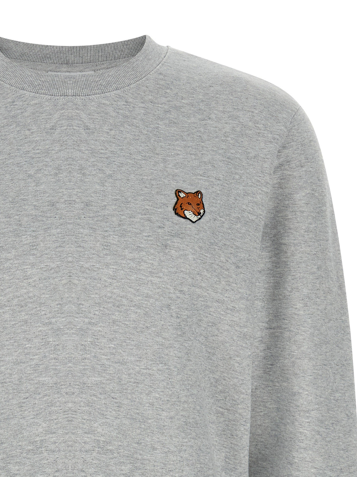 Maison Kitsuné Fox Head Sweatshirt Grey, view 3
