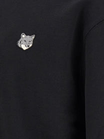 Maison Kitsuné Fox Head Sweatshirt Black