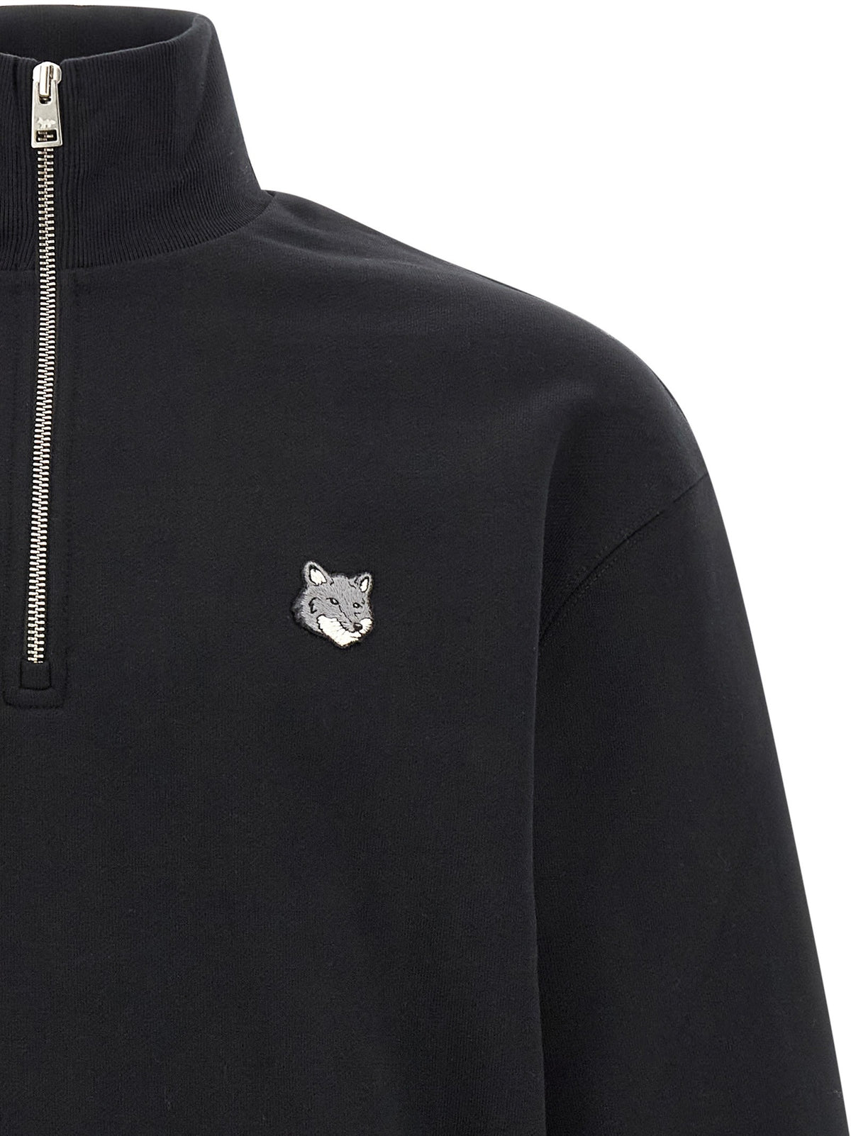 Maison Kitsuné Fox Head Sweatshirt Black