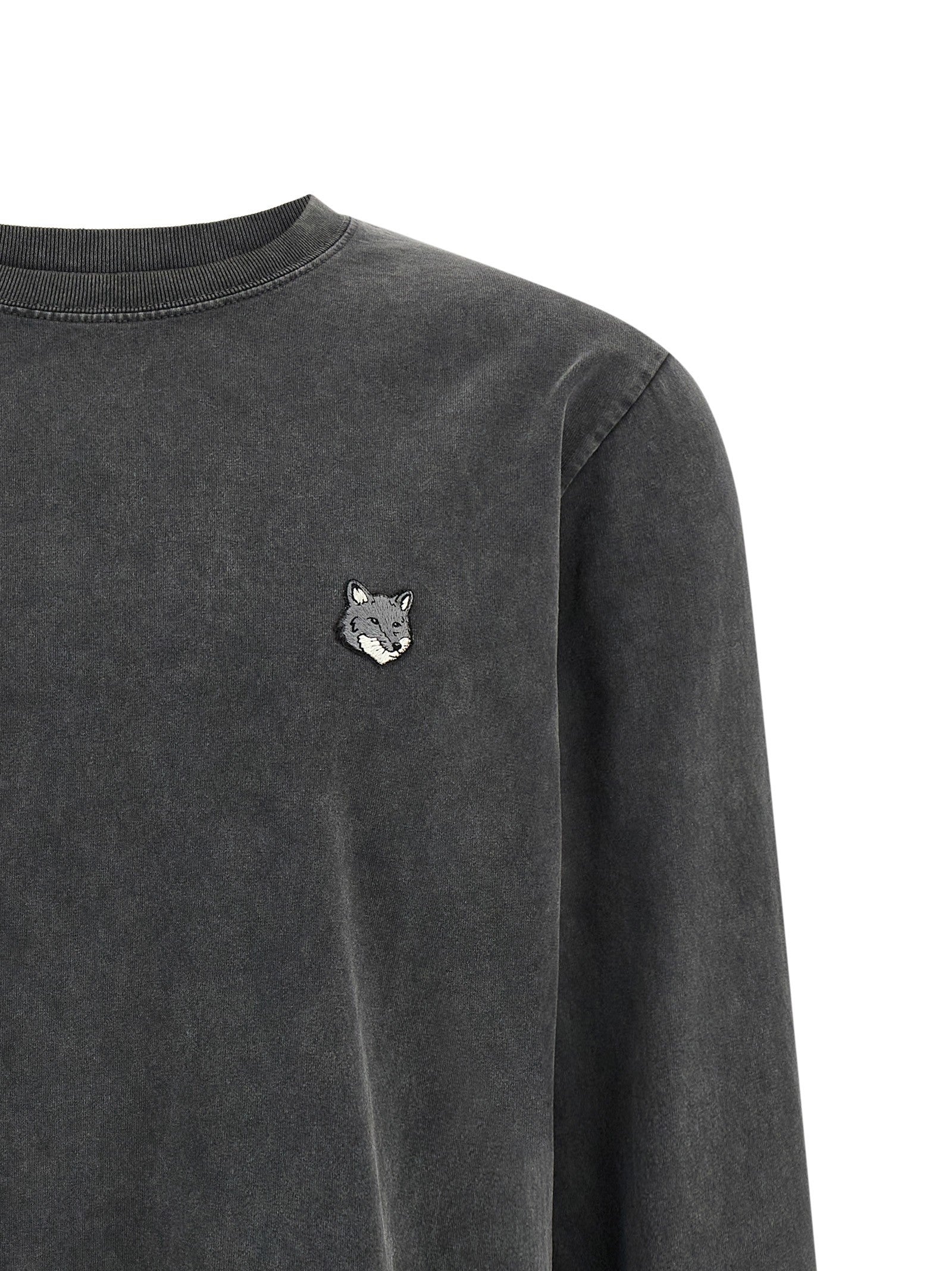 Maison Kitsuné Fox Head Shirt Black