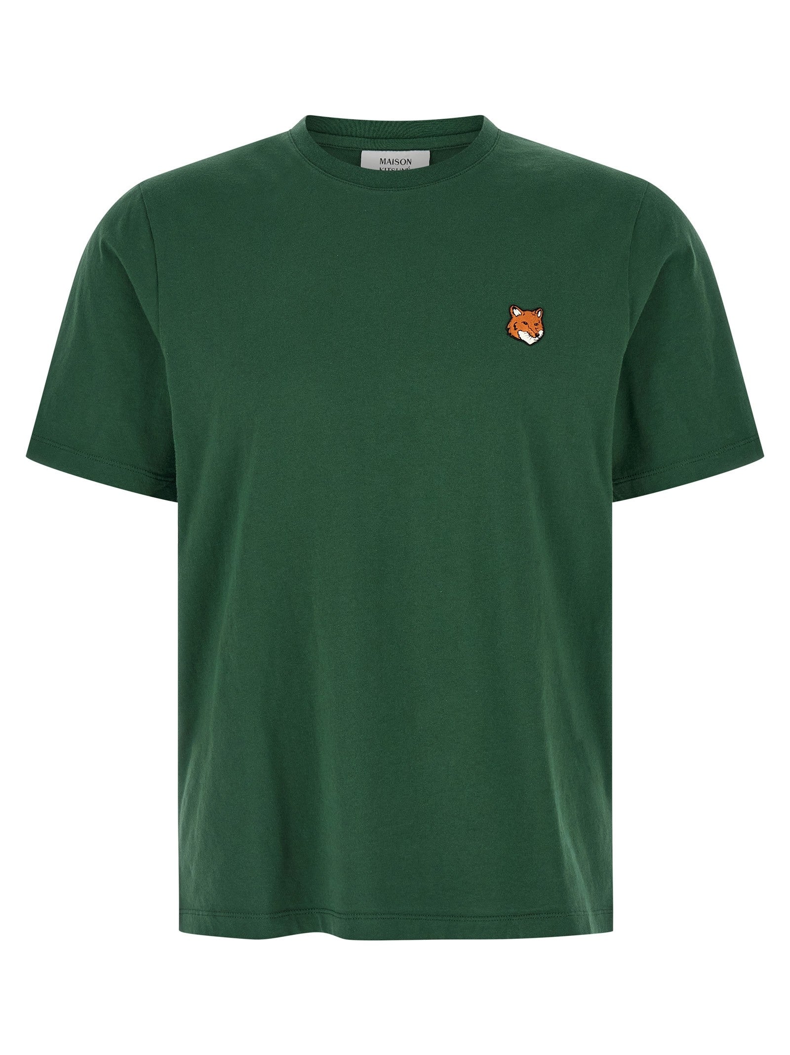 Maison Kitsuné Fox Head Shirt Green