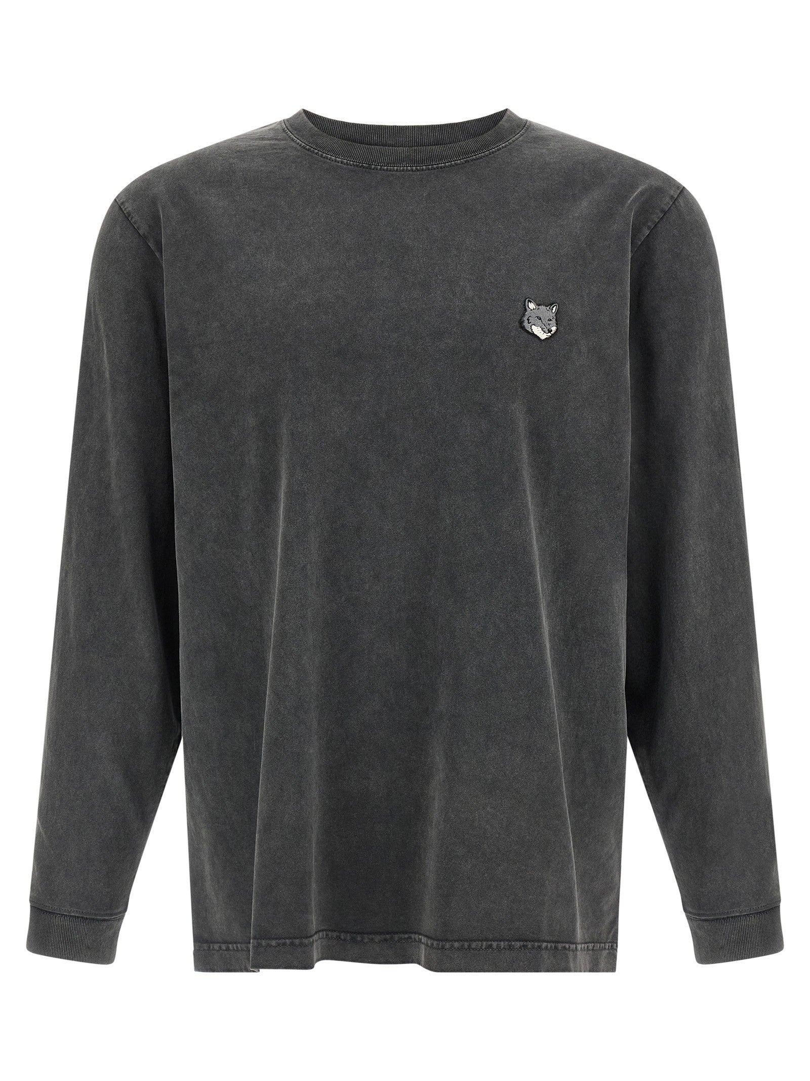 Maison Kitsuné Fox Head Shirt Black