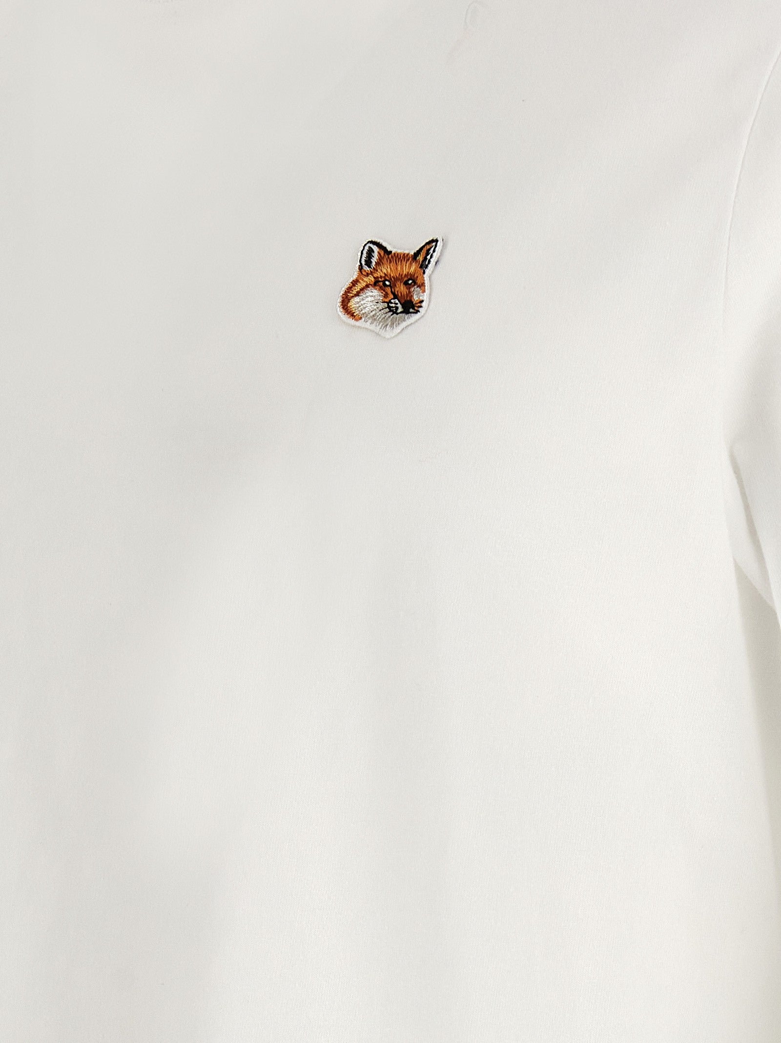Maison Kitsuné Fox Head Shirt White