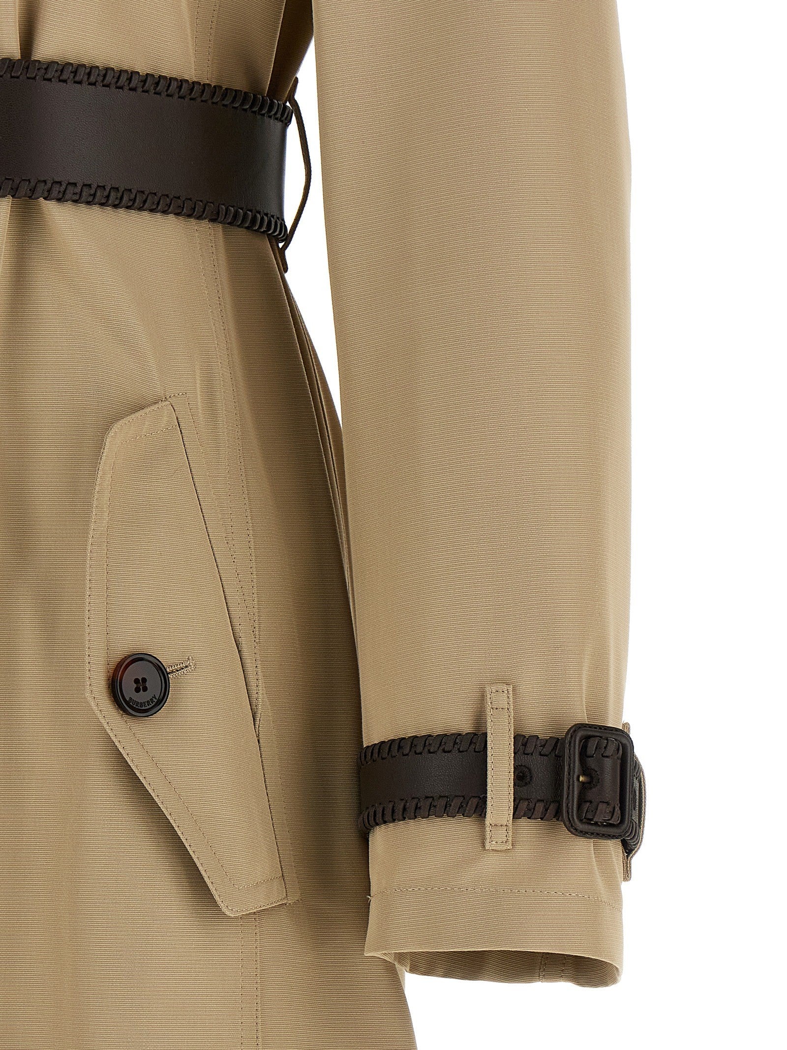 Burberry Foxfield Trench Coat Beige