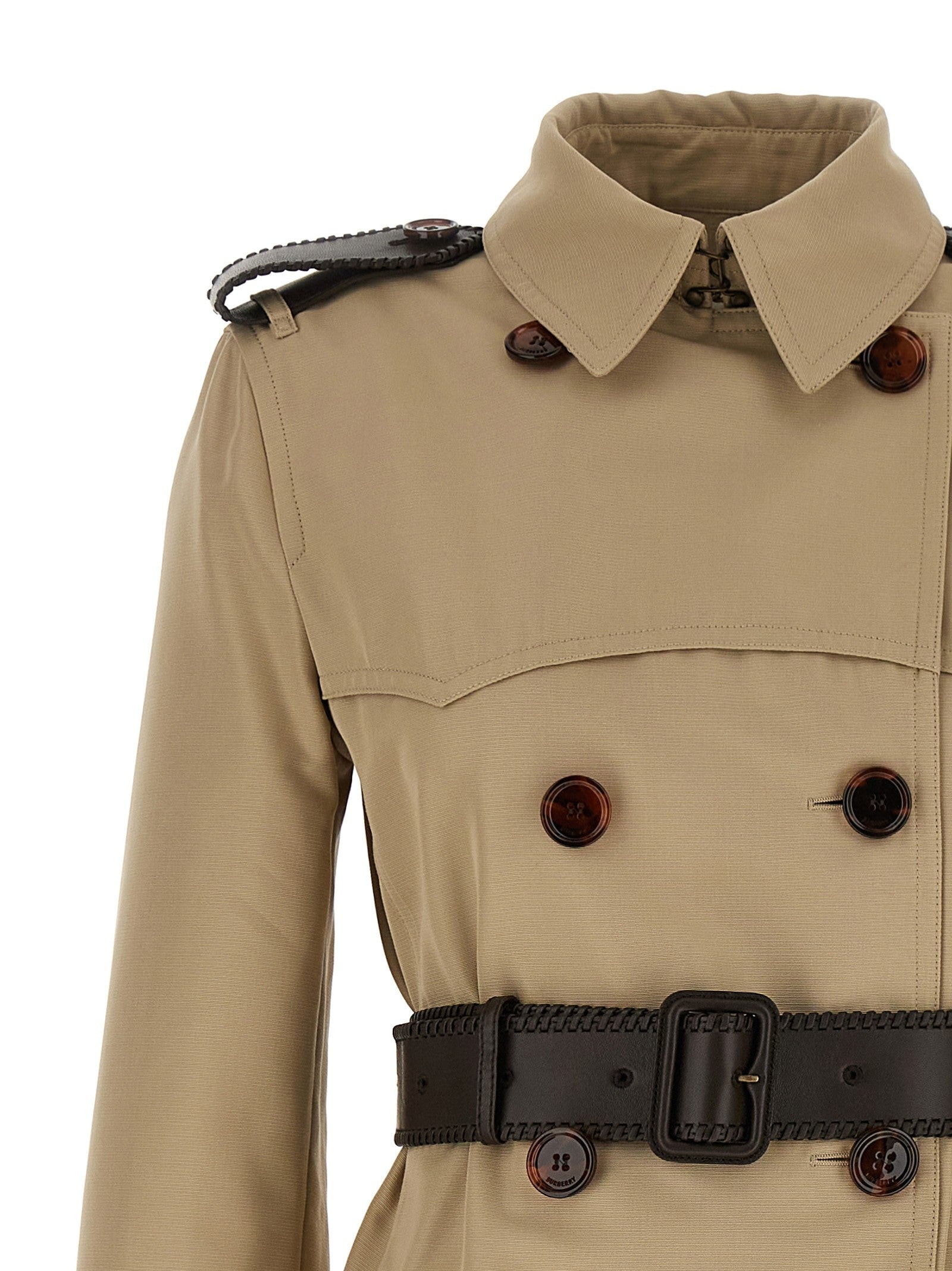 Burberry Foxfield Trench Coat Beige