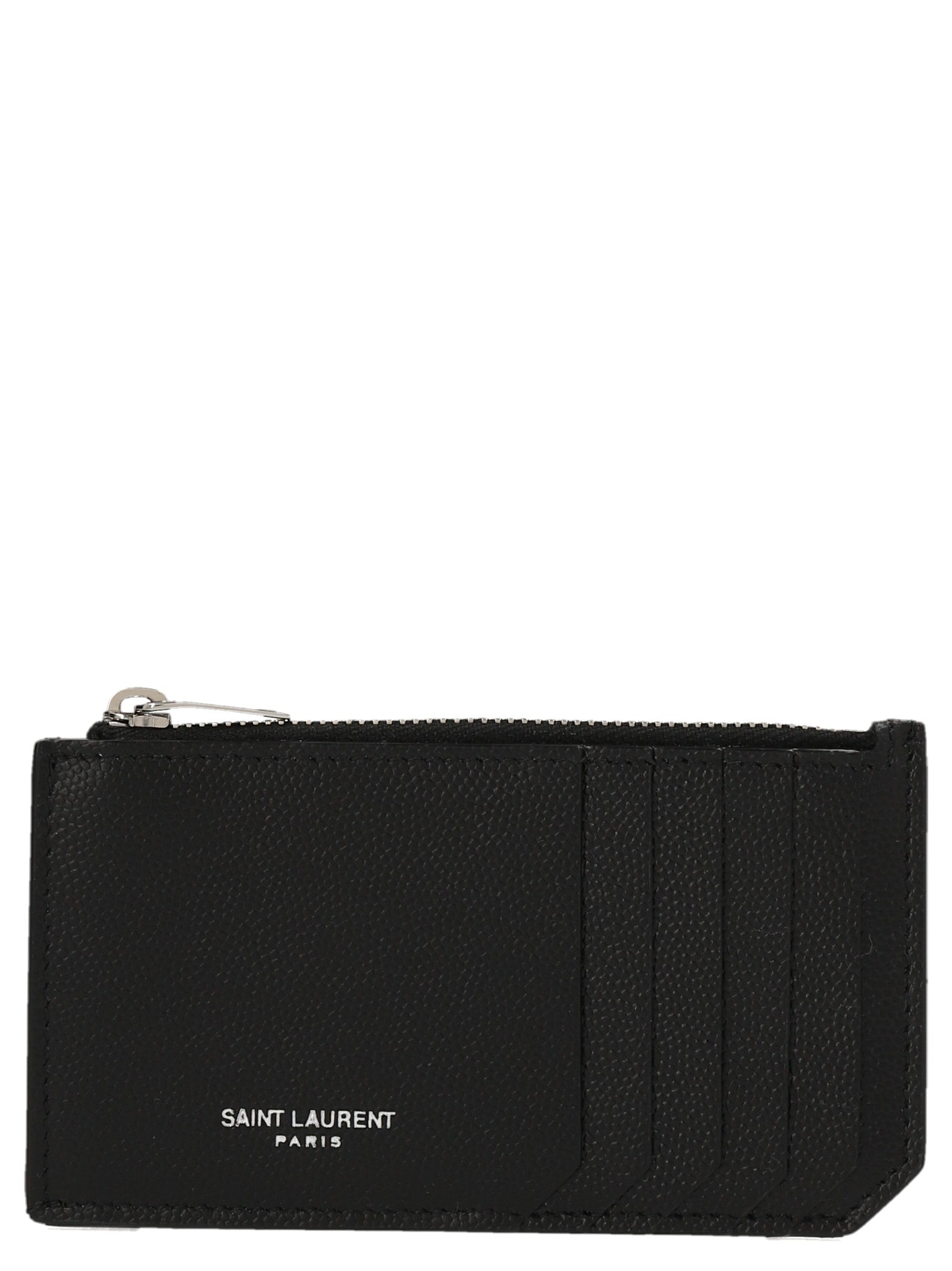 Saint Laurent Fragments Card Holder Black