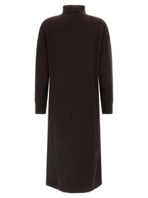 Max Mara Fragore Dress Brown