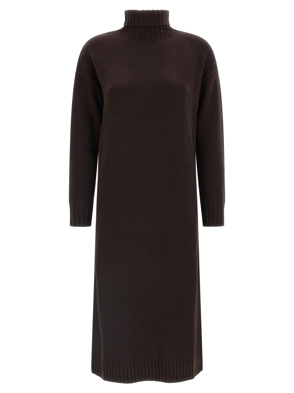 Max Mara Fragore Dress Brown