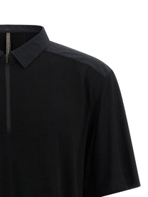 Veilance Frame Polo Shirt Black