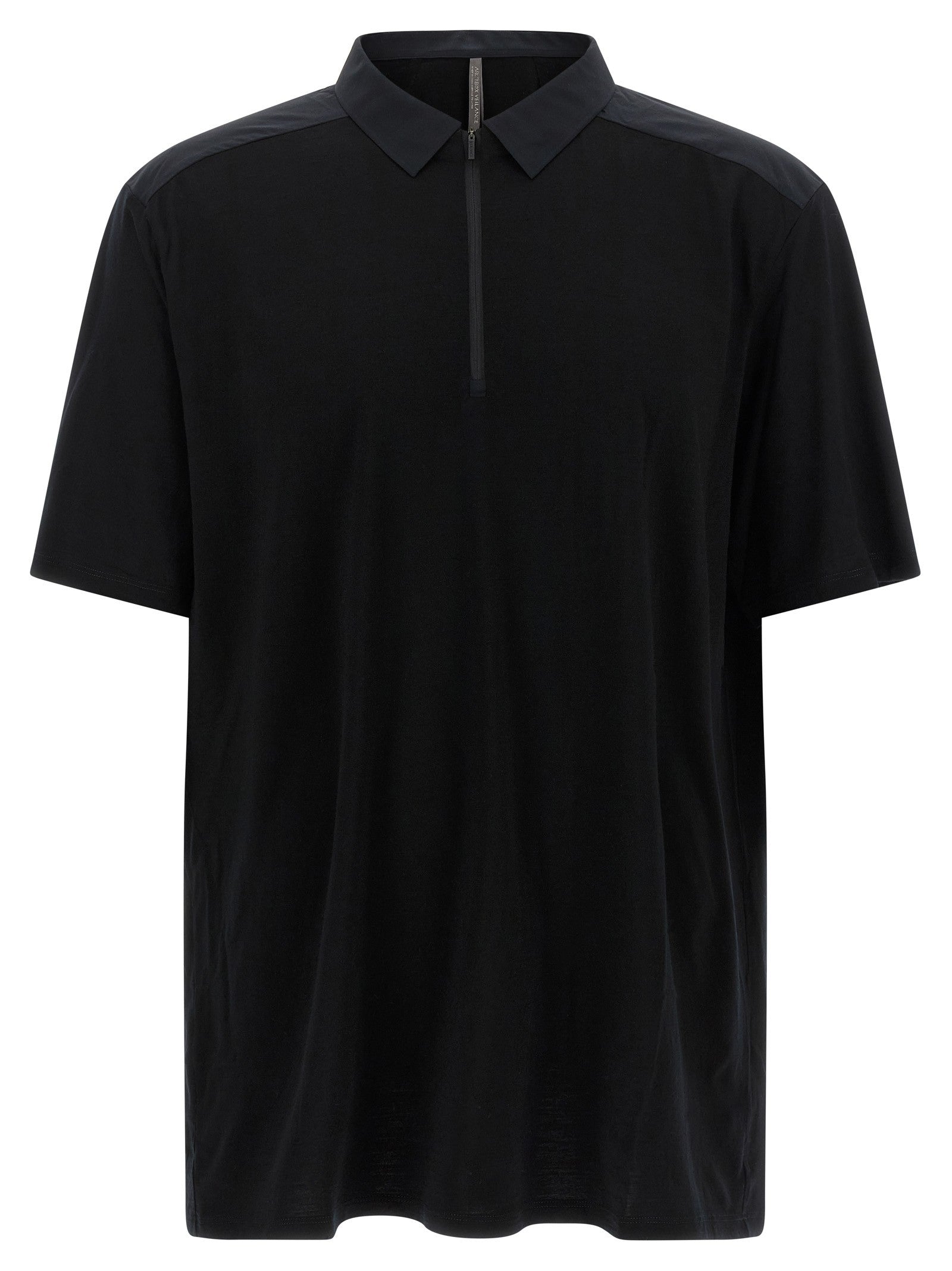 Veilance Frame Polo Shirt Black