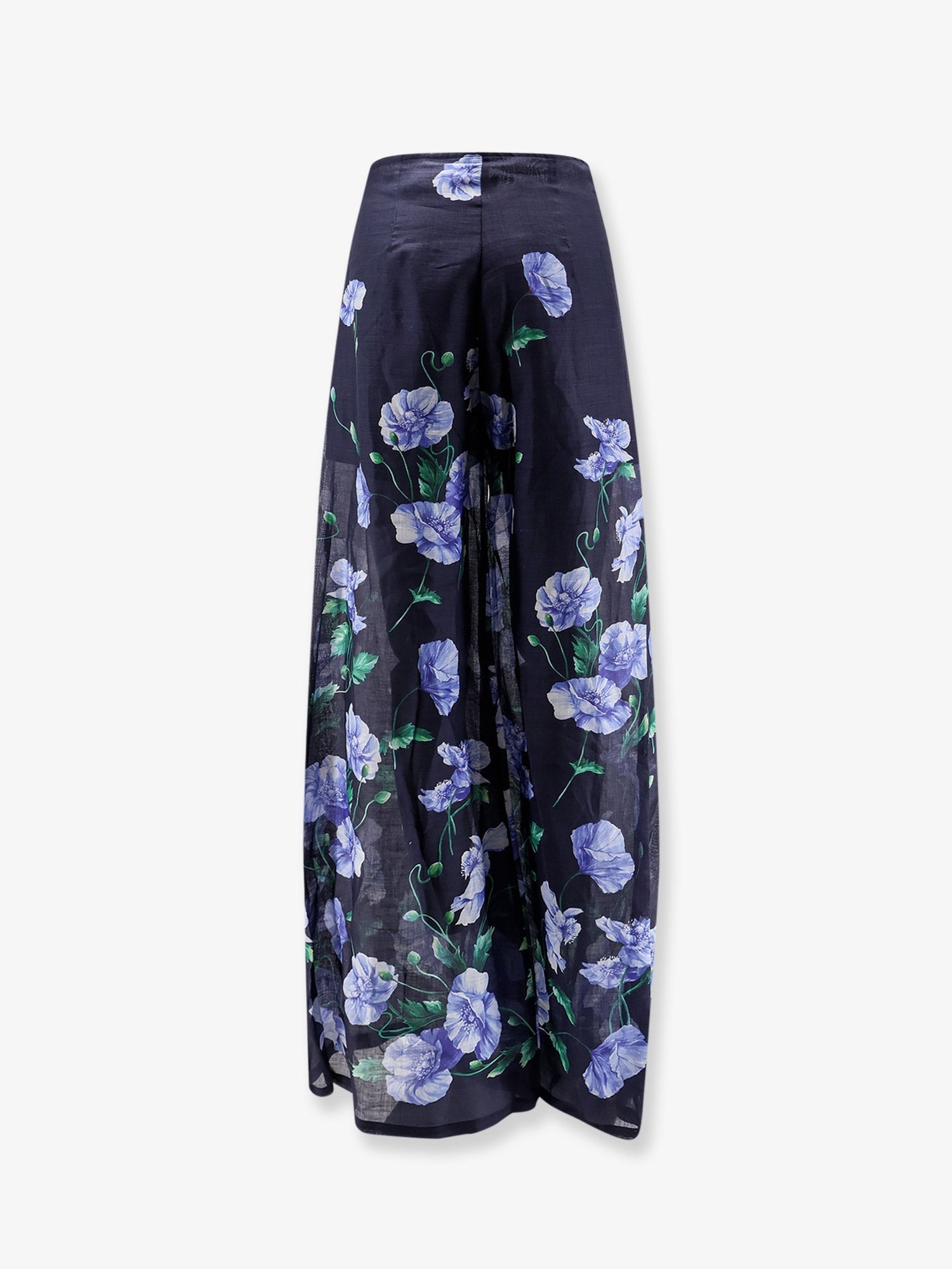 Lavi Women's Frangipane Ramie Trousers Blue