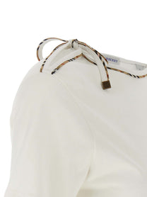 Burberry Frankie Bow Shirt White