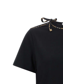 Burberry Frankie Bow Shirt Black