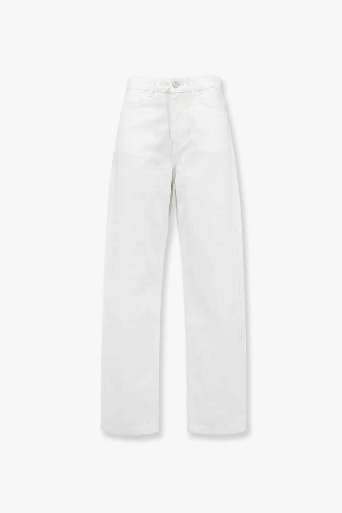 The Frankie Shop Women's Nelton Denim Trousers White