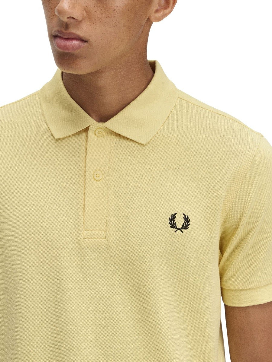 Fred Perry Men's Fred Perry M6000 Polo Shirt Yellow, view 2