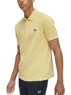 Fred Perry Men's Fred Perry M6000 Polo Shirt Yellow, view 3