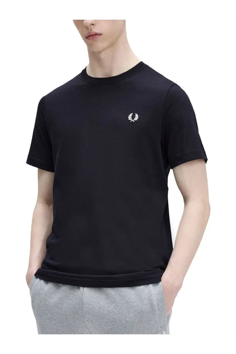 Fred Perry Men's Classic Shirt Blue, view 3
