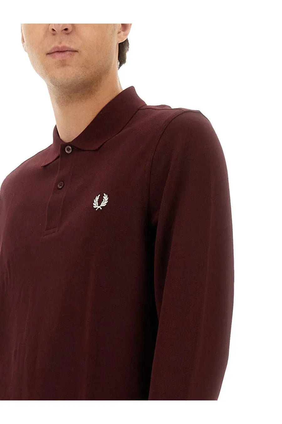Fred Perry Men's Cotton Polo Red, view 4