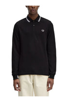 Fred Perry Men's Double Line Polo Shirt Green