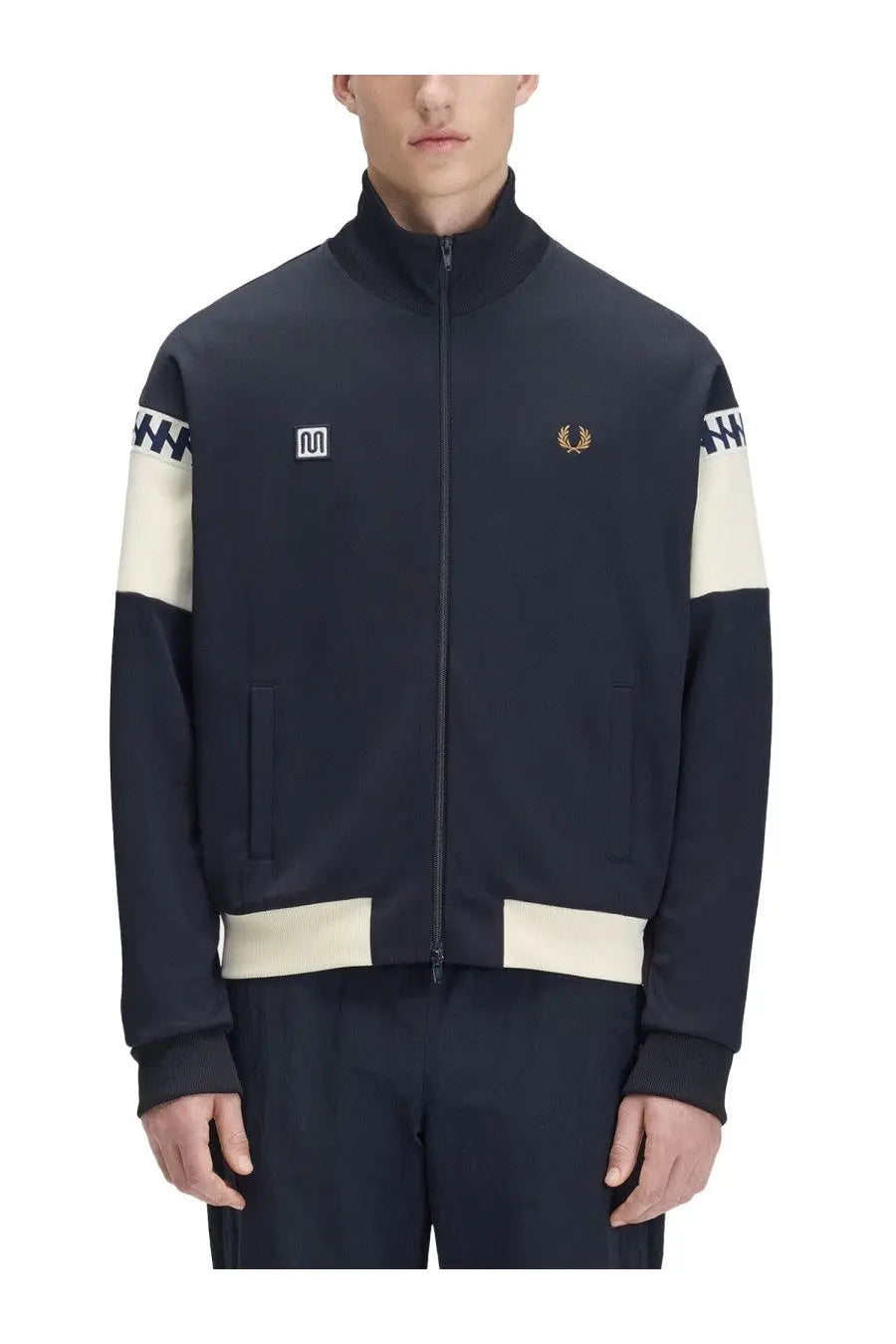 Fred Perry Men's Meyba Jacket Blue, view 3