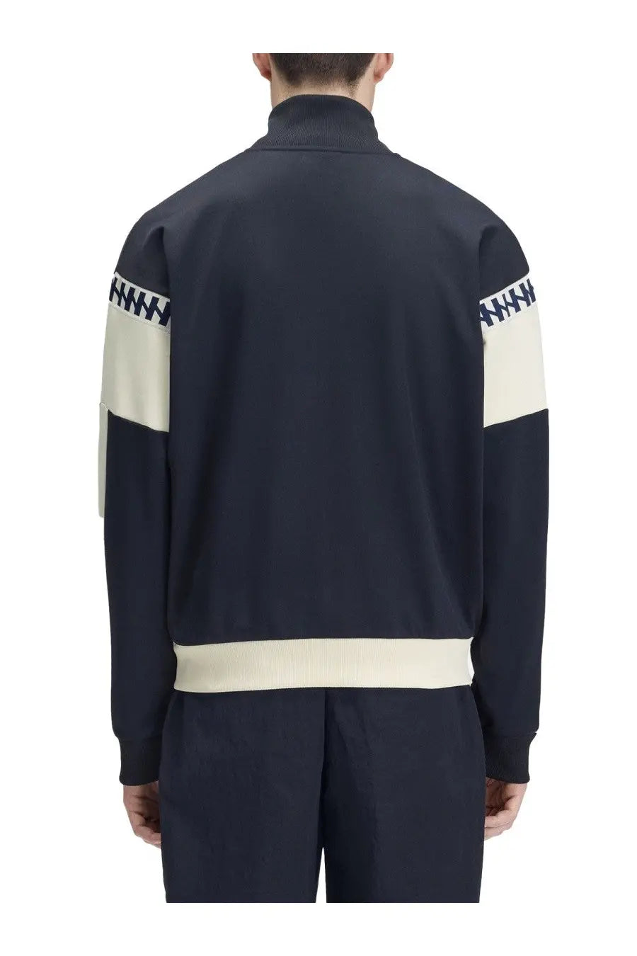 Fred Perry Men's Meyba Jacket Blue, view 4