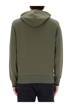 Fred Perry Men's Hoodie Green, view 3