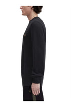 Fred Perry Men's Pique Sweater Black, view 4