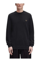 Fred Perry Men's Pique Sweater Black