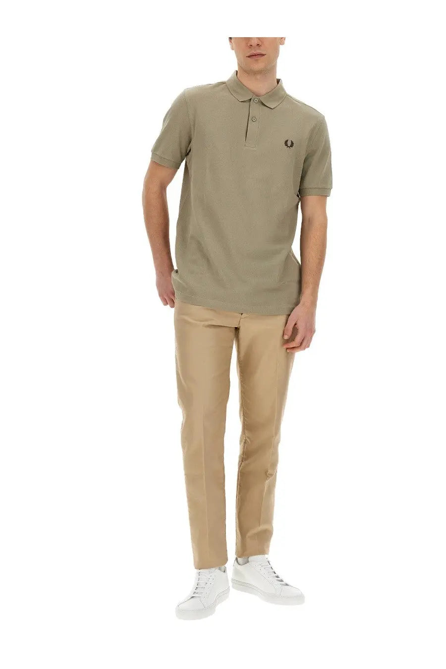Fred Perry Men's Polo Beige, view 2